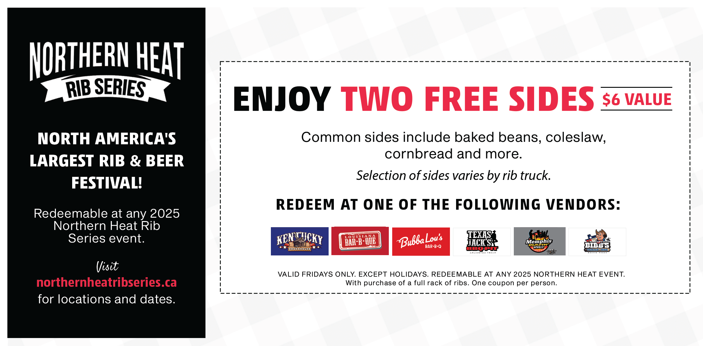 Ribfest Promotions - rib fest